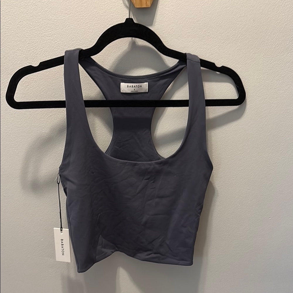 Aritzia Babaton Gray Tank Top